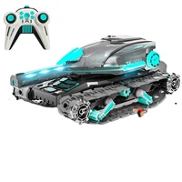 remote control car can launch water bomb gesture sensing battle tank four wheel drive off road mecha boy cool toy car