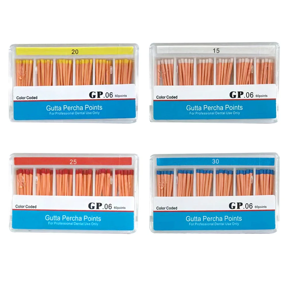 AG 5Box Dental Gutta Percha Points F1 F2 F3 F4 F5 # 02 04 06 Стоматологический материал Gapadent