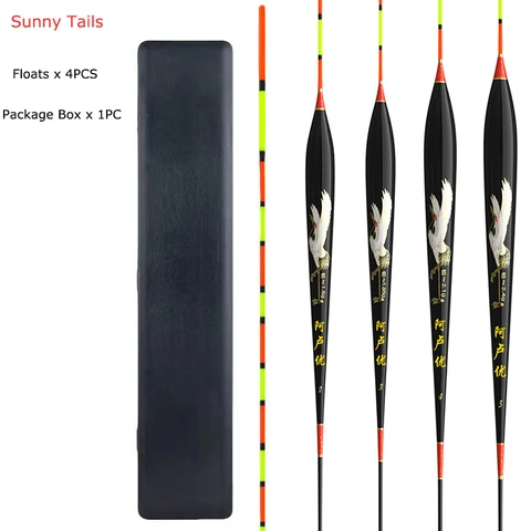 4 шт. композитные нано-поплавки для рыбалки