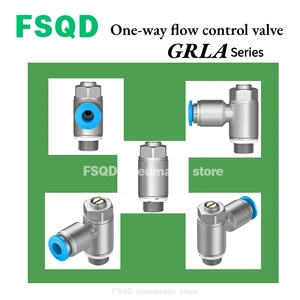 GRLA-1/4-QS-8-4-6-10-1 2-RS-D GRLA-1/8-QS-3-6-8-RS-D GRLA-3/8-QS-8-10-RS-D GRLA-M5-QS-4-6-RS-D односторонний дроссельной клапан GRLA Series