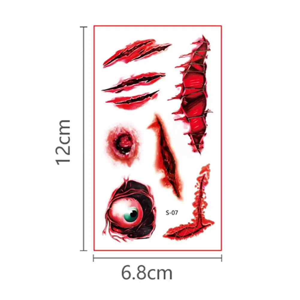 10 листов/набор водостойкие Стикеры для татуировок |