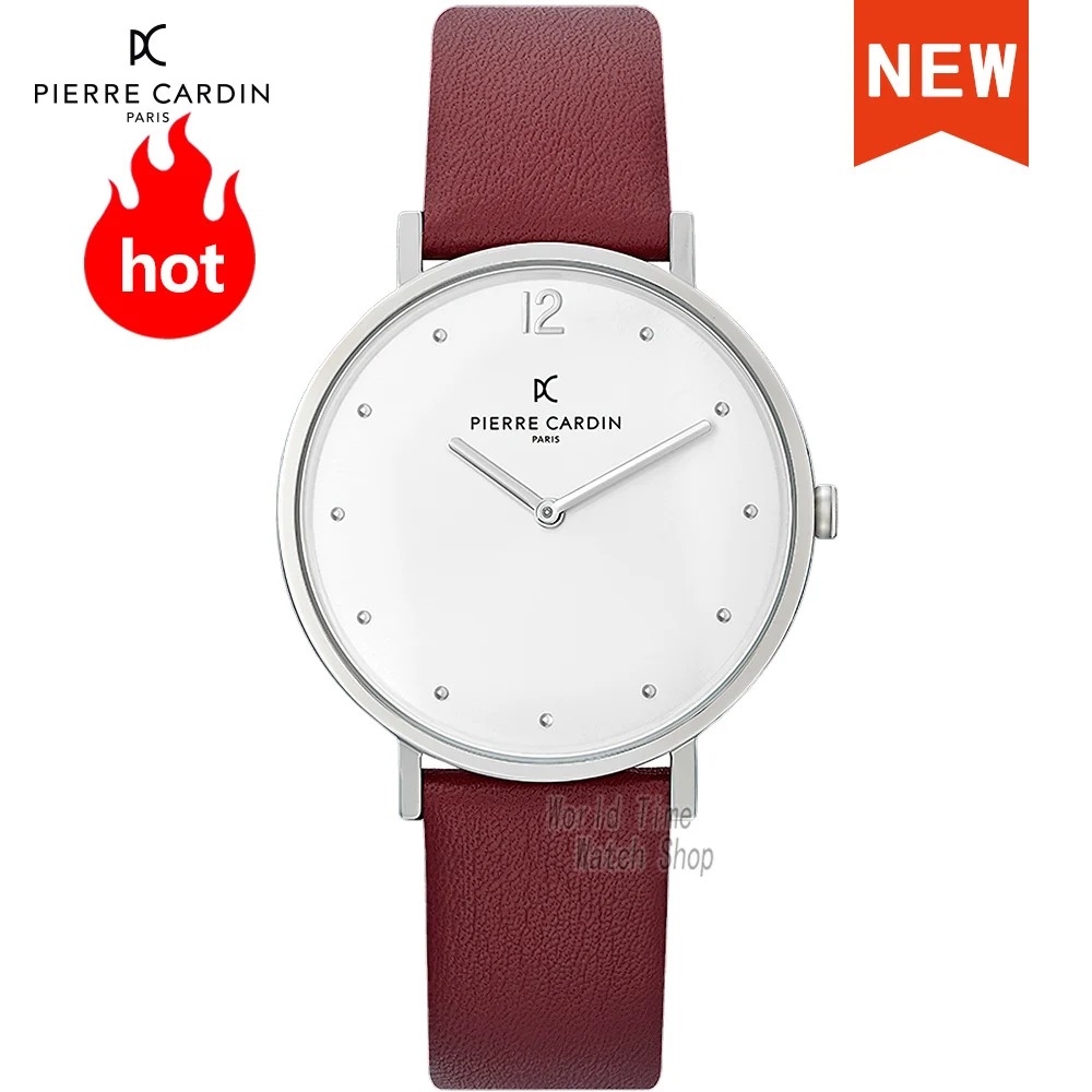 

Pierre Cardin Watch clearance sale Top Luxury Fashion Simple Large Dial Waterproof Quartz Watch Ladies Watch reloj mujer