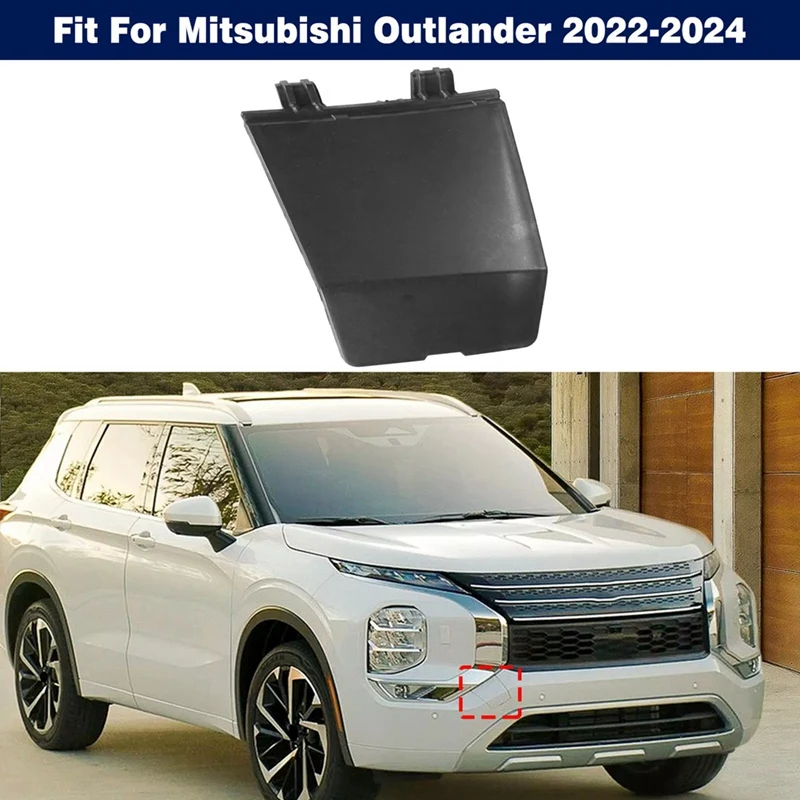 Крышка фаркопа переднего бампера автомобиля 6400L364 для Mitsubishi Outlander 2022-2025 откидной