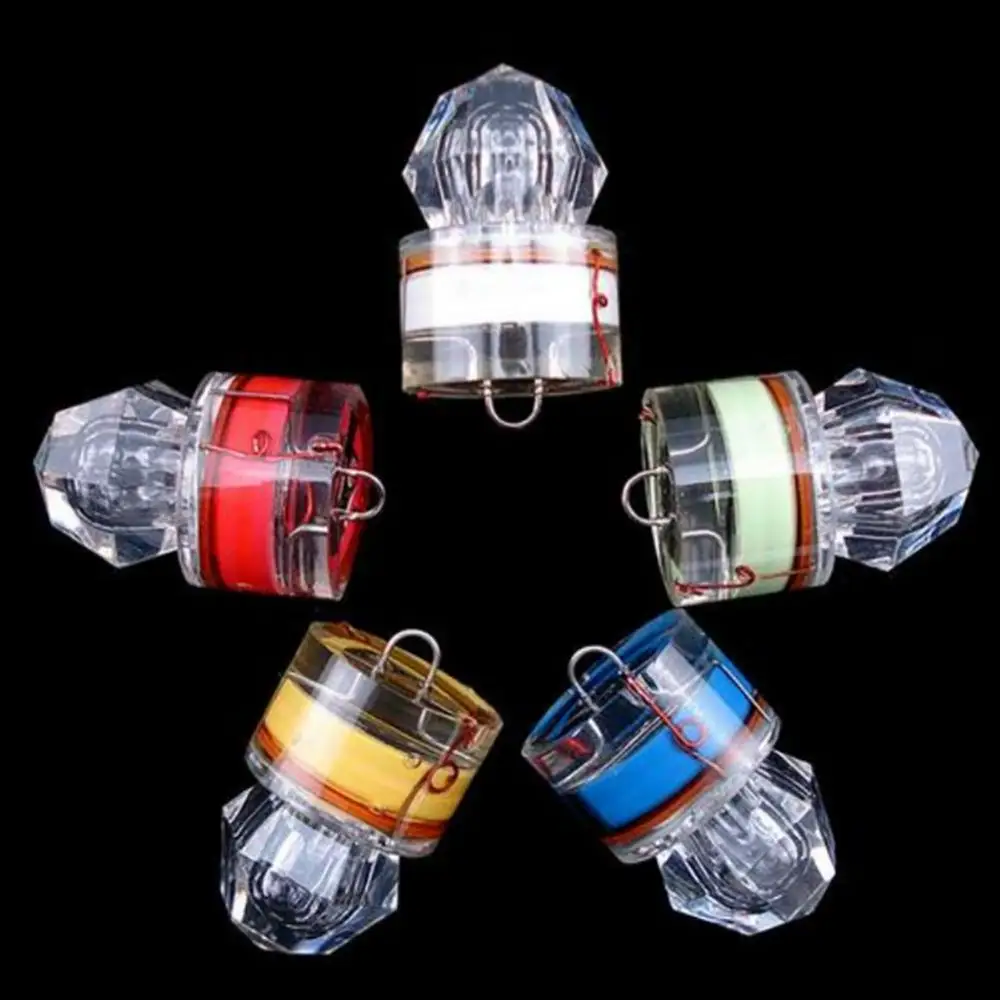 

Totally-enclosed Led Lamp Underwater Fishing Gear Super Transparent Acrylic Shell Abs Underwater Fish Lure Lamp Water-proof