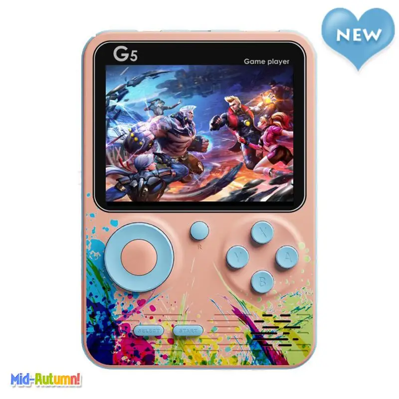 

3,0 дюймовые портативные игровые консоли Bulti-in 500 игр ультратонкий игровой контроллер с перезаряжаемой батареей игровая машина с поддержкой ...