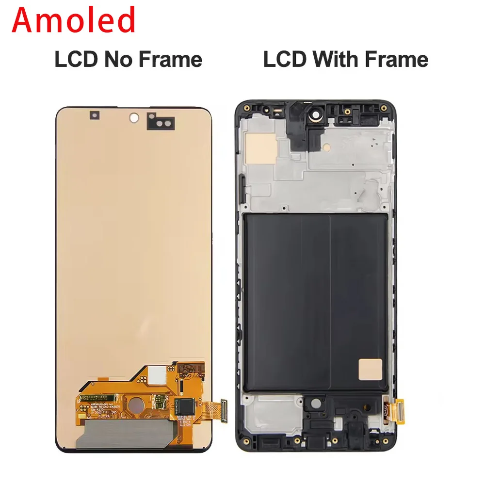 Супер Amoled A51 для Samsung Galaxy A515 ЖК-дисплей дигитайзер сенсорного экрана в сборе