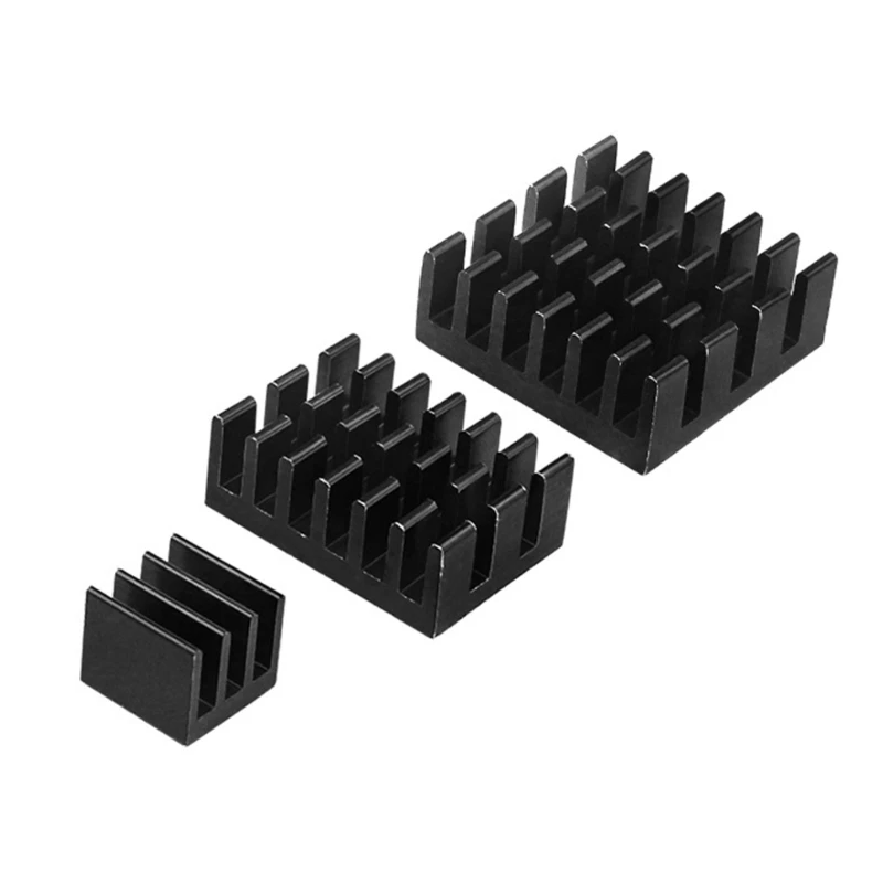 

3pcs/set Efficient Cooling Heat Sink Aluminum Heatsink Cooler Radiators for Orange 3B Development Board Accessories