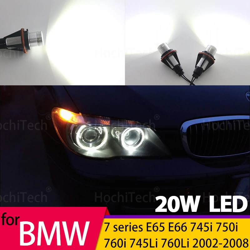 

Супер яркие габаритные огни canbus, 20 Вт, для BMW 7 серии E65 E66 745i 750i 760i 745Li 760Li 2002-2008