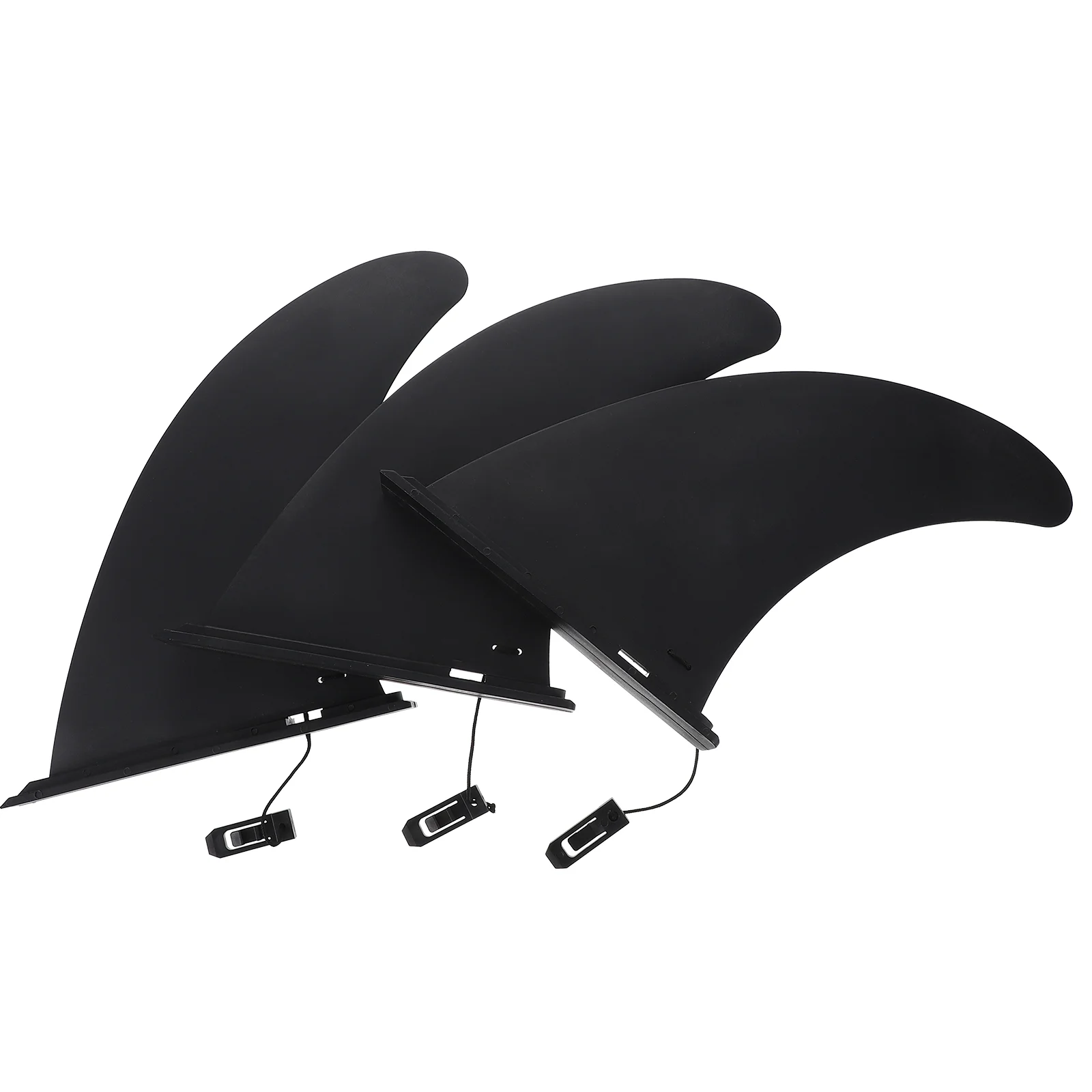 

3pcs Clip-on Design Reinforced Surf Fin Canoe Surfboard Fins for Surfboard