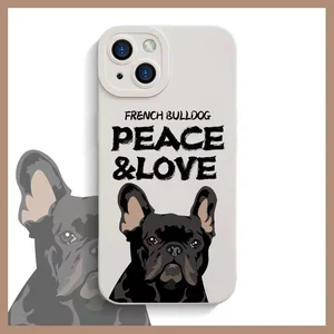 lovely dog peacelove  Phone Case for Samsung Galaxy A53 A73 S21 S22 Ultra S20 FE Samsung A51 A71 A13 A23 A33 A52 A72 A32 Cover