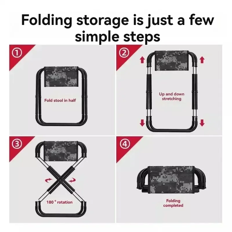 Портативный складной стул