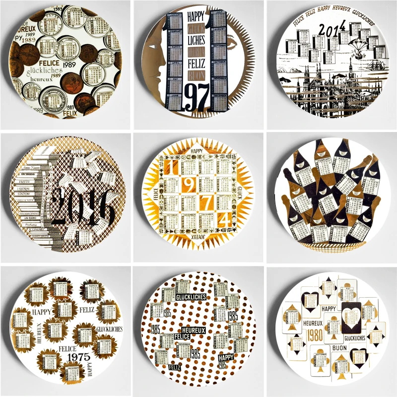 

6/7/8/10 дюймов керамическая тарелка настенная подвесная модная настенная тарелка украшения художественная декоративная тарелка