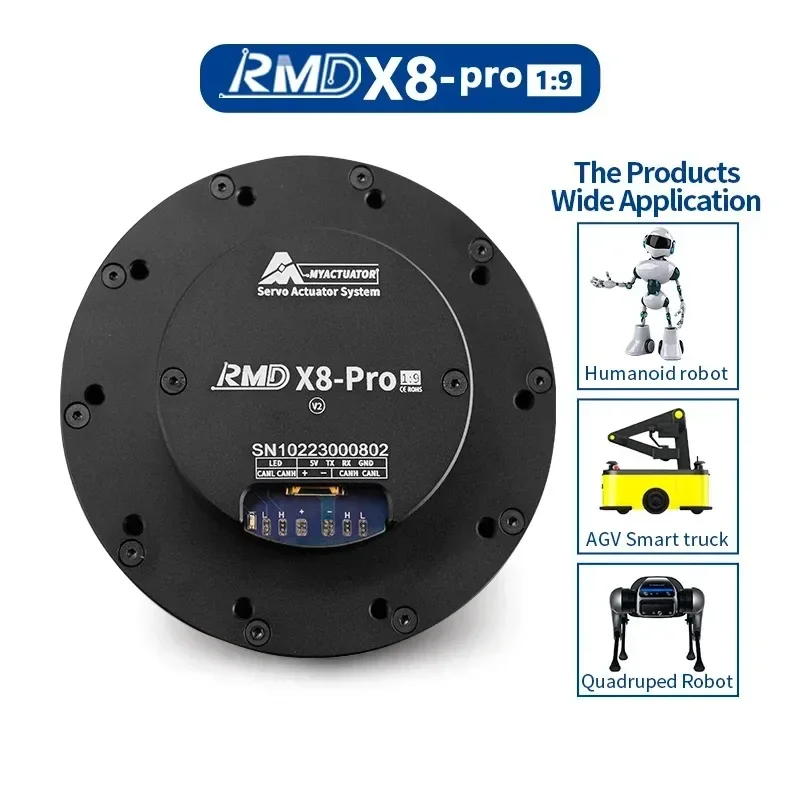 RMD-X8 Pro 1:9 V2 BLDC Планетарный редуктор Робот-манипулятор Четвероногий