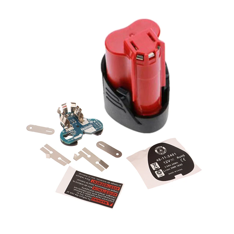 1 комплект для Milwaukee 12 В 3 Ач 5 литий-ионный аккумулятор литиевой батареи M12