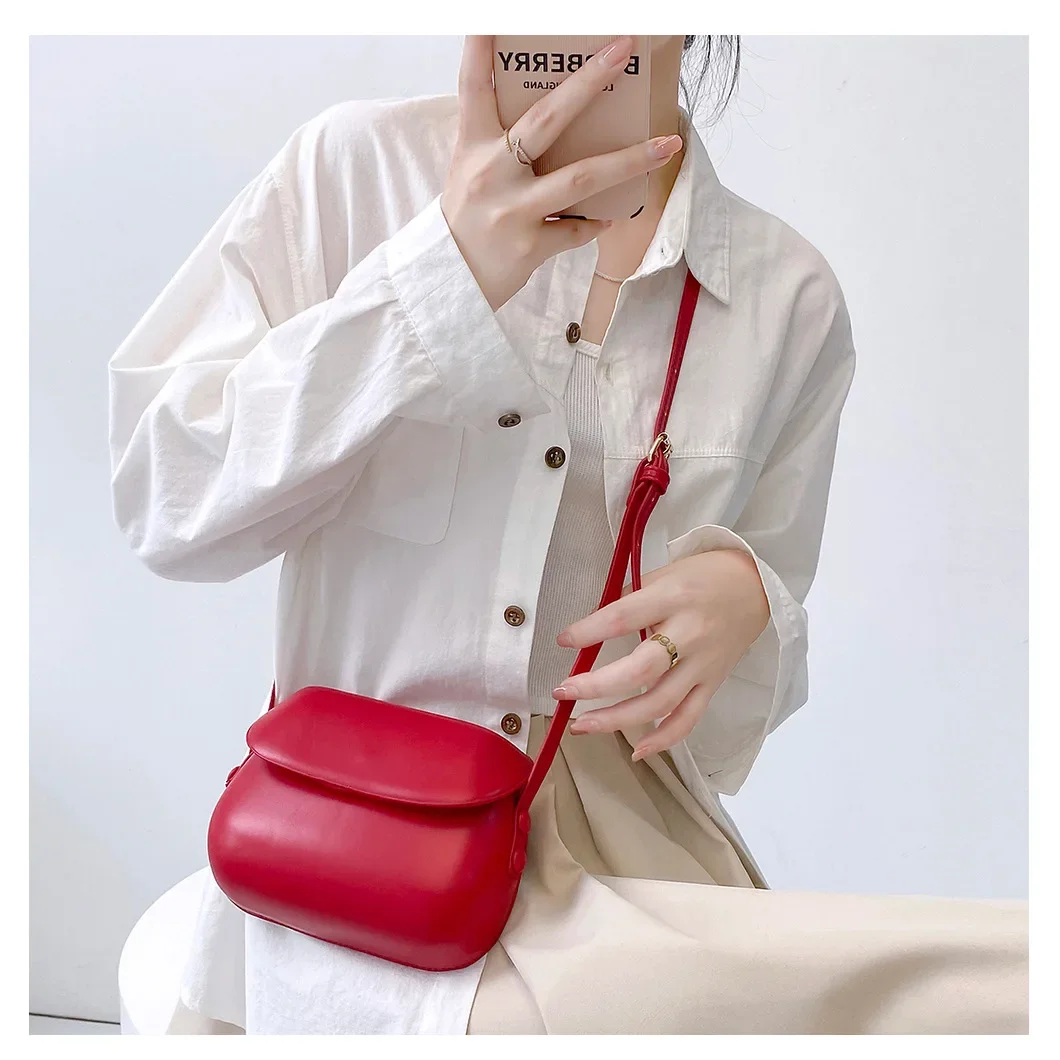 

Baobao женская новая летняя красная сумка на одно плечо с скошенным перекрестным ртом 2023, уникальная красная квадратная мини-сумка