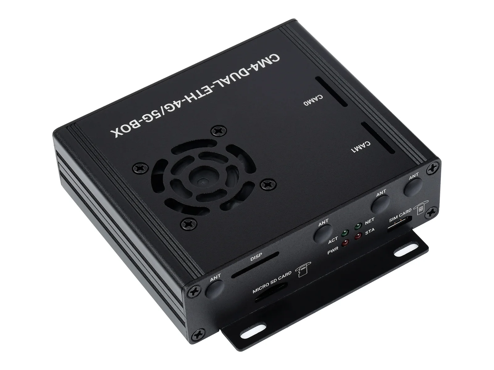 Мини-компьютер Dual Gigabit Ethernet 5G/4G на базе вычислительного модуля Raspberry Pi 4 (НЕ входит