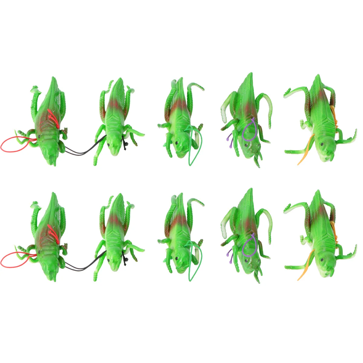 

Grasshopper Insect Figure: 10pcs Praying Mantis Figurines Model Insect Toys for Table Decor Garden Props