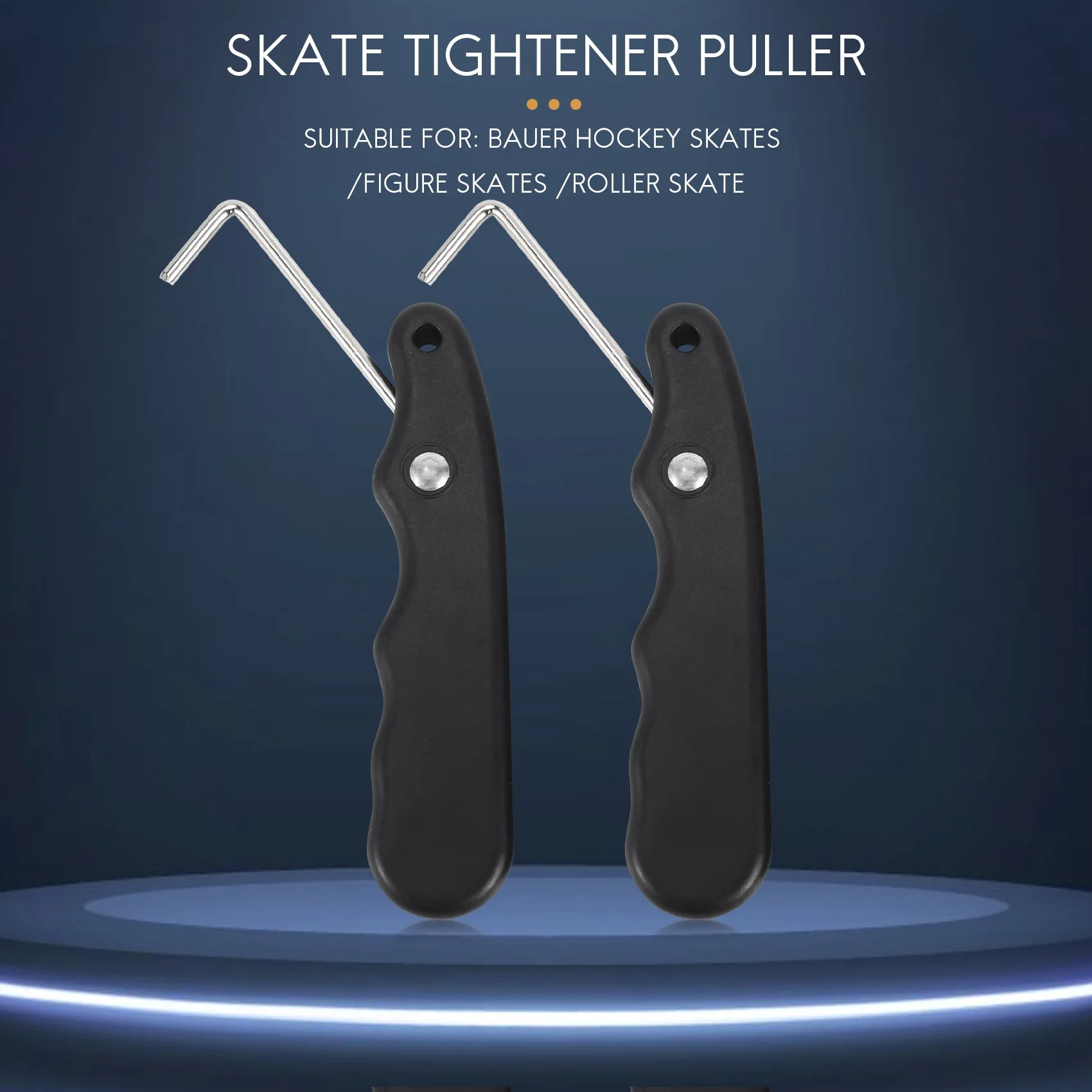 

2Pcs Skate Tightener Ice Hockey Skates Skate Tool Ice Skate Tightener Puller