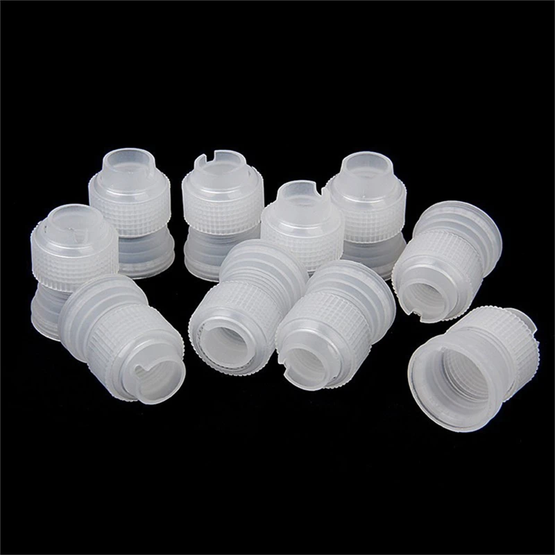 

10PCS/1PCS Tinny Coupler Adaptor Icing Piping Nozzle Bag Set Cake Flower Pastry Tool Cake Decorating Tools