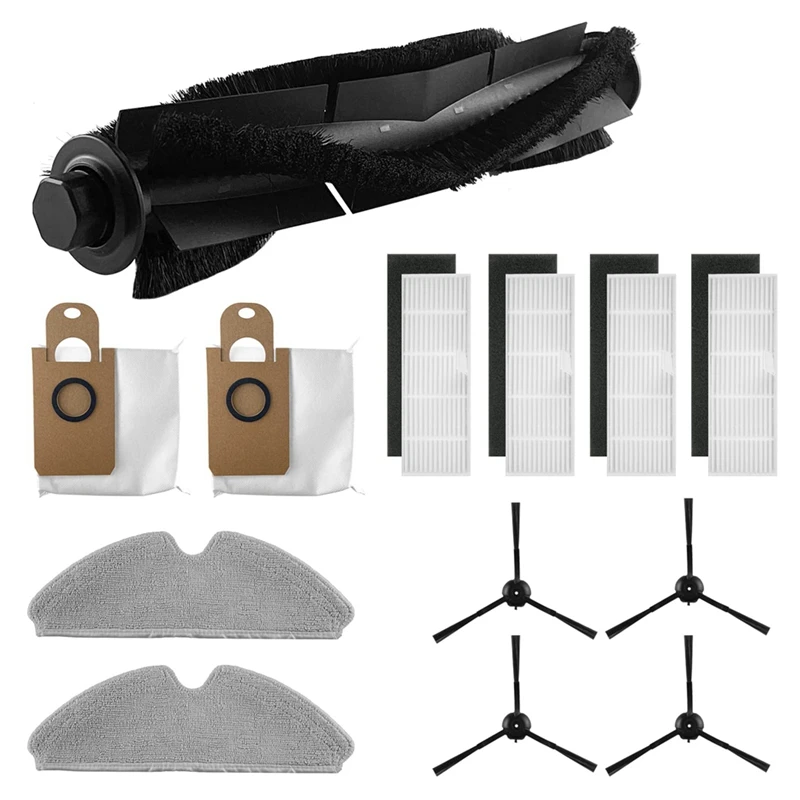 

Запчасти для пылесоса Proscenic M7 Pro, основная и боковая щетки, фильтр НЕРА, запчасти