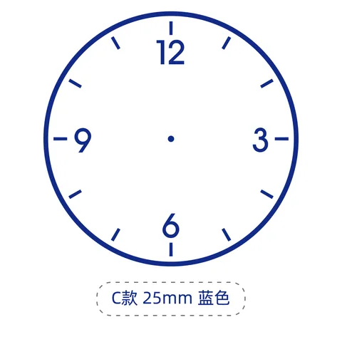 Штамп с часами