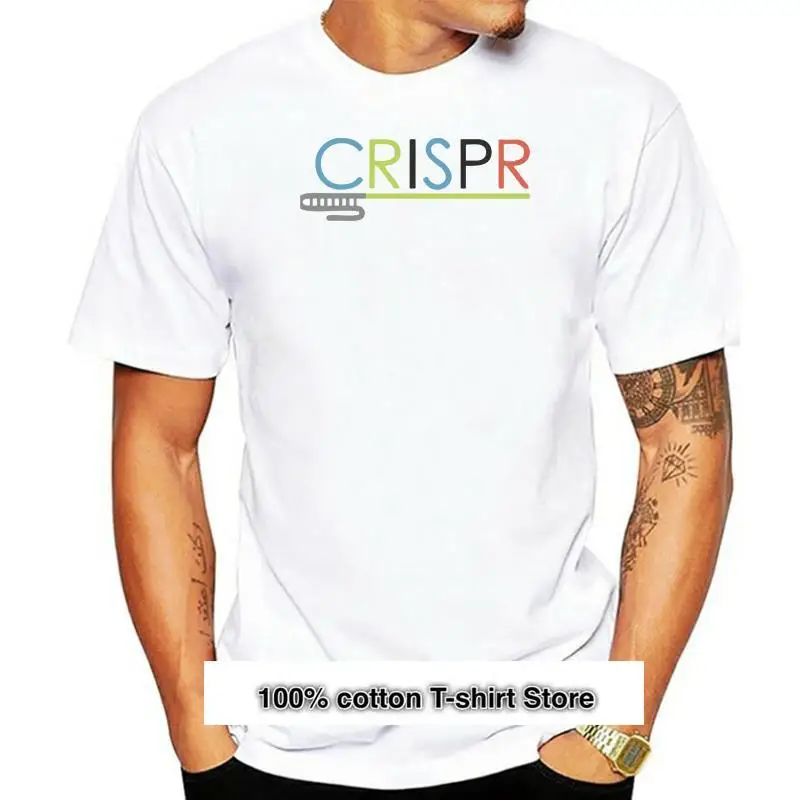 

Camiseta Unisex CRISPR cas9 para hombre, camisa con estampado (1), top