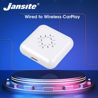 jansite mini wireless carplay box bluetooth connection with factory wired carplay for audi proshe benz volkswagen volvo toyota