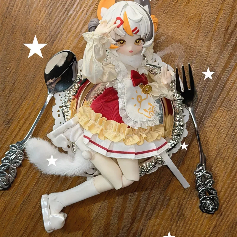 Фото Непригодная для еды кукла Lunar Lore Meow Power Series BJD Blind Box 1/8 BJD Mystery Box Модная коллекционная игрушка-фигурка, украшение, подарок №5