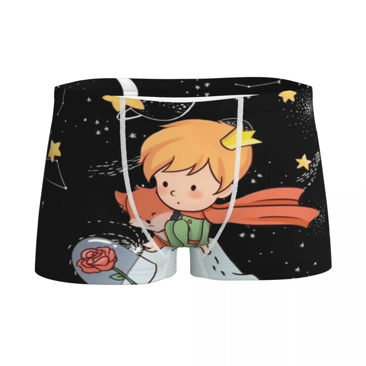 

Children's Boy Underwear The Little Prince Young Shorts Panties Boxer Shorts Prince Fox Rose Stars Teenage Cotton Underpants