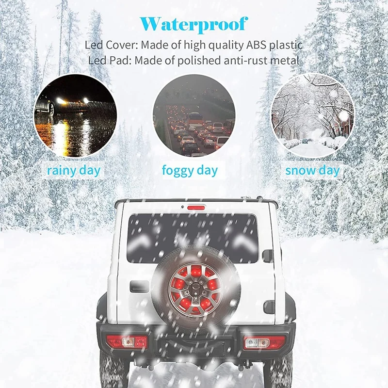 Запасной тормоз для шины Φ колесо третья Тормозная модель Jeep Wrangler JK JL 2007-2022 Suzuki Jimny