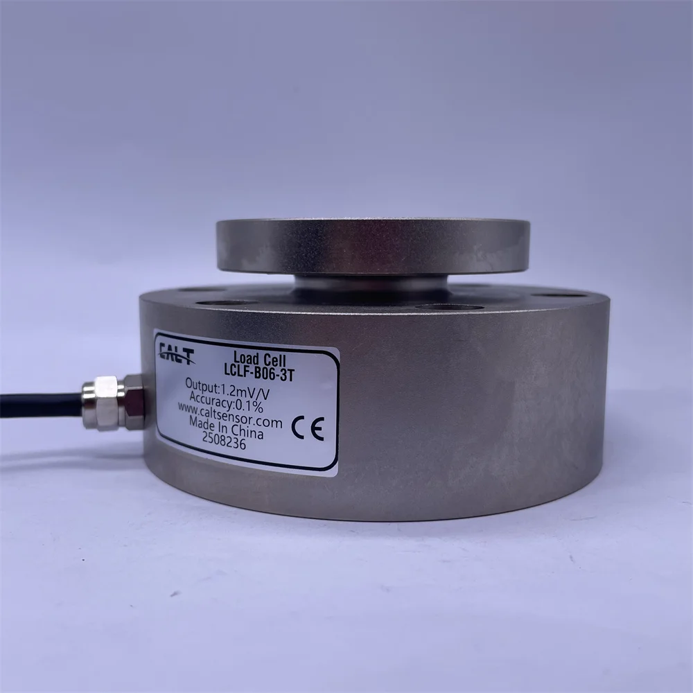 Тензодатчик Pancake Load Cell LCLF-B06-500KG 1T 2T 5T 10T 15T (датчик силы) (art.: 3920dc9bed028) - 3920dc9bed028