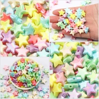 acrylic beads 50100pcs 13mm star loose spacer beads charm for making jewelry diy chains earrings necklace bracelets accessories