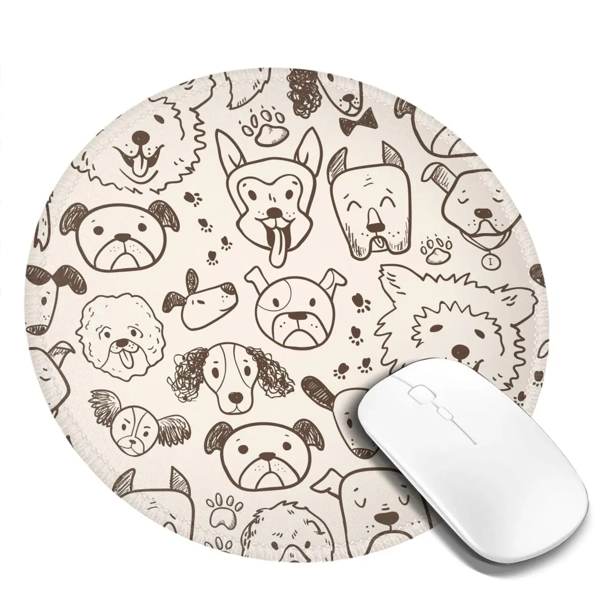 

Dog Meme Mouse Pad Cute Animal Print Cheap Rubber Mousepad Anti Fatigue Colors Photo Table Mouse Mat