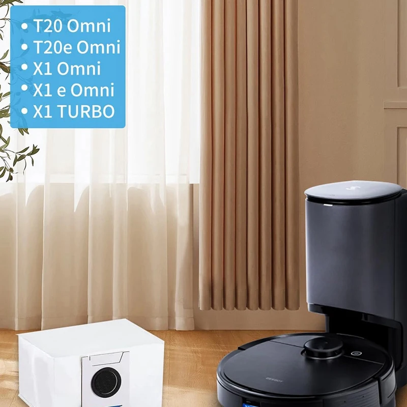 Набор аксессуаров для Ecovacs Deebot T20 Omni/X1 E Omni мешки пыли салфетки швабры детали