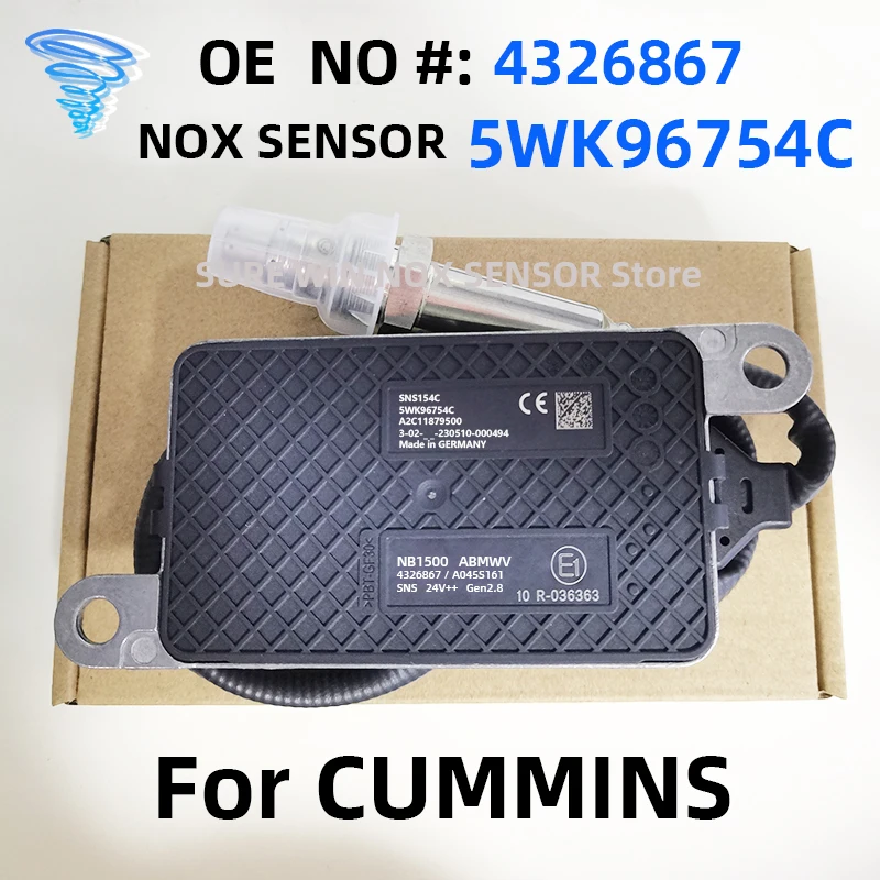 5WK96754C 4326867 5WK96754B датчик оксида азота 24 В для Cummins CES в грузовик фургона № 4326867RX 5WK96754