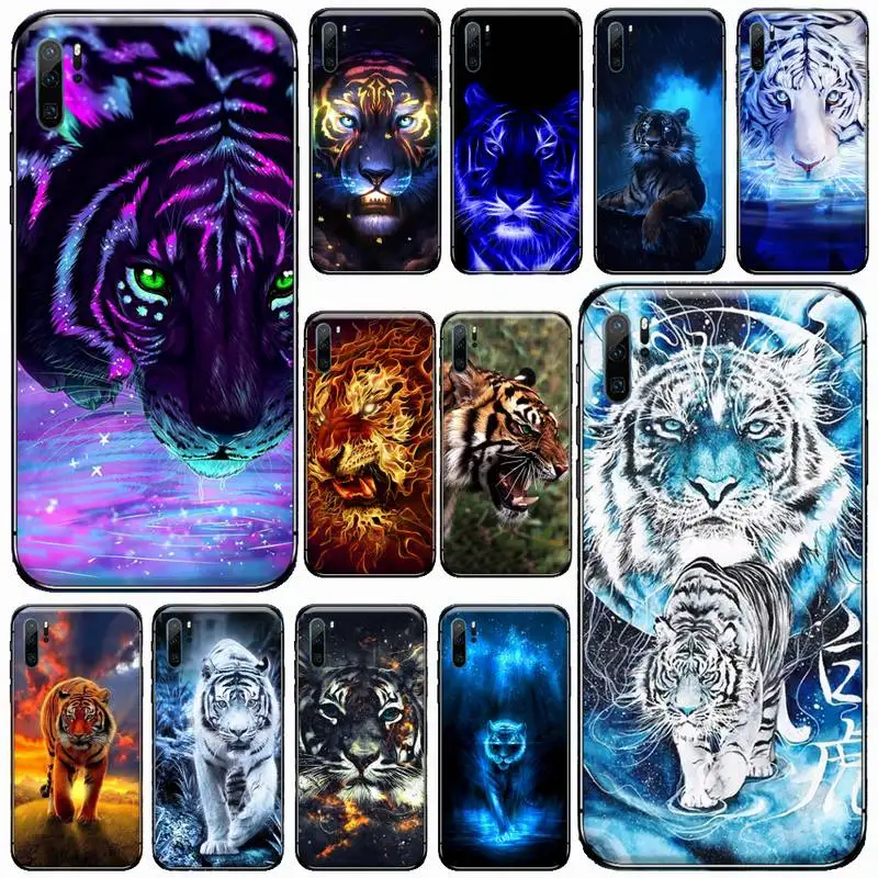 

Ferocious tiger fashion cool Phone Case For Huawei honor Mate P 9 10 20 30 40 Pro 10i 7 8 a x Lite nova 5t