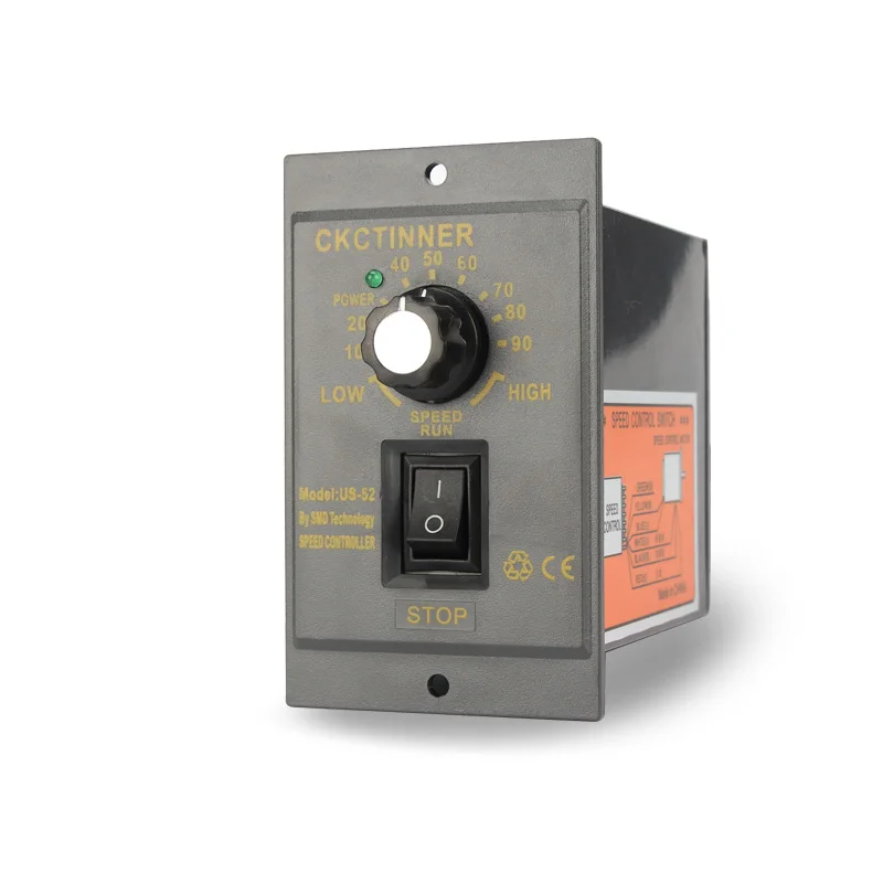 

Контроллер скорости двигателя 220В US-52 15-400Вт