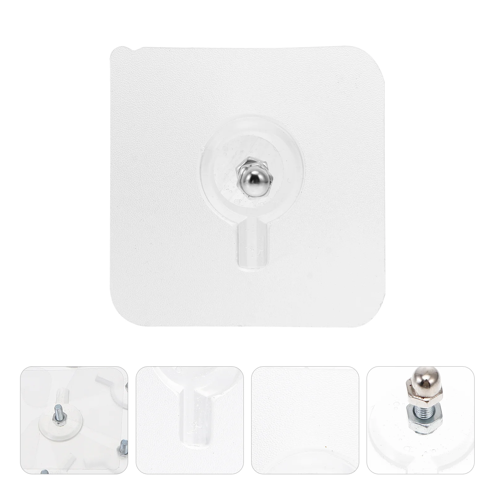 

Adhesive Hooks Wall Hook Sticky Stickers Trace Non Mounted Hanger Traceless Screw Bathroom Door Hanging Utility Seamless Punch