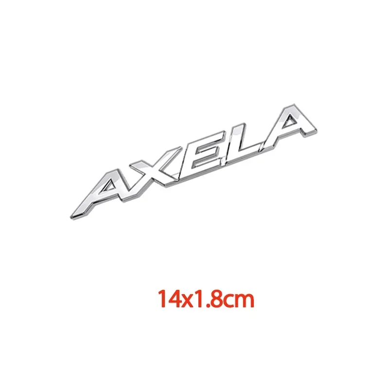 

3D ABS кузов автомобиля, боковая эмблема для Mazda Axela Atenza, значок на задний багажник, наклейка, украшение для ремонта, внешние аксессуары