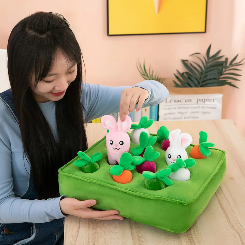 

Креативная игрушка для собак и кошек плюшевая морковка игрушка для жевания домашних животных Игрушки для скрытия пищи для улучшения привыч...