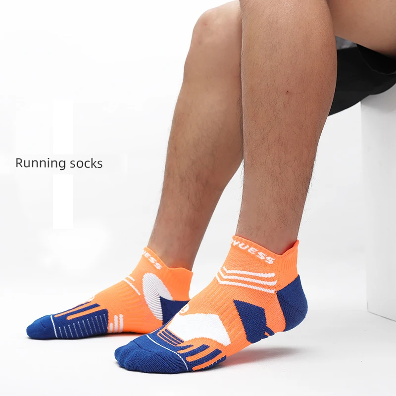 Men Sports Sock Slippers Compression Crossborder Supply Running Riding Cycling Over Knee Basketball Biking Hockey Soccer