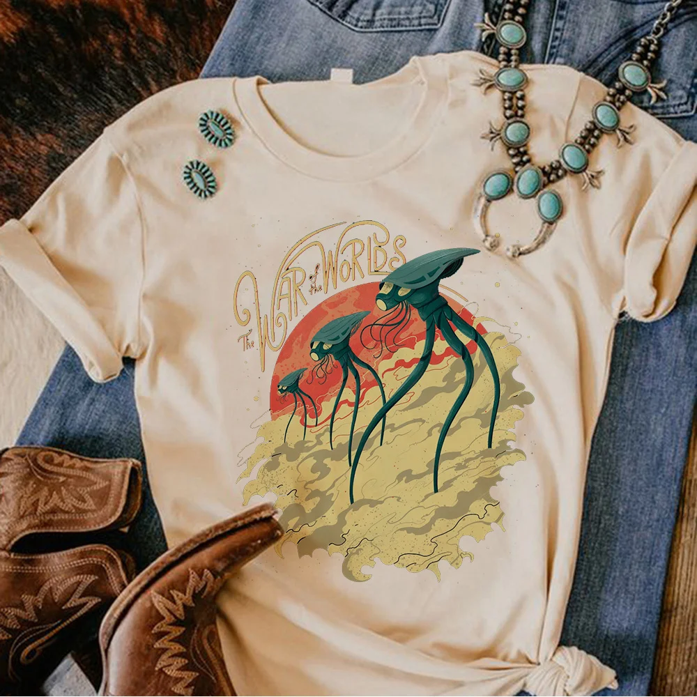 

Волшебные грибы, инопланетянин, Женская манга, смешная футболка Y2K, уличная одежда для девушек, аниме графическая одежда