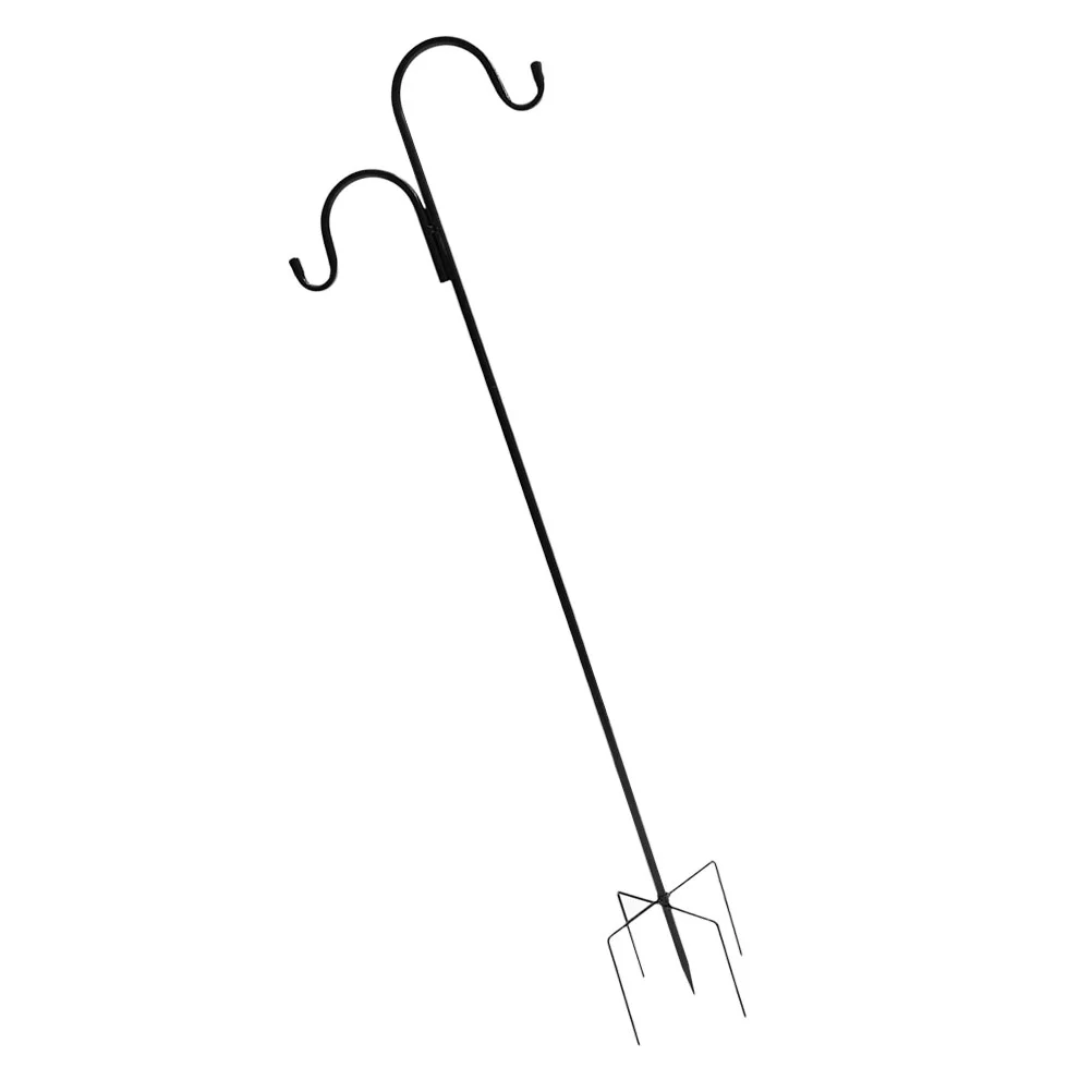 

Hook Hanger Garden Hooksshepherd Pole Shepherds Feeder Bird Outdoor Lantern Stand Hangingstake Mason Flag Solar Stakes Planter