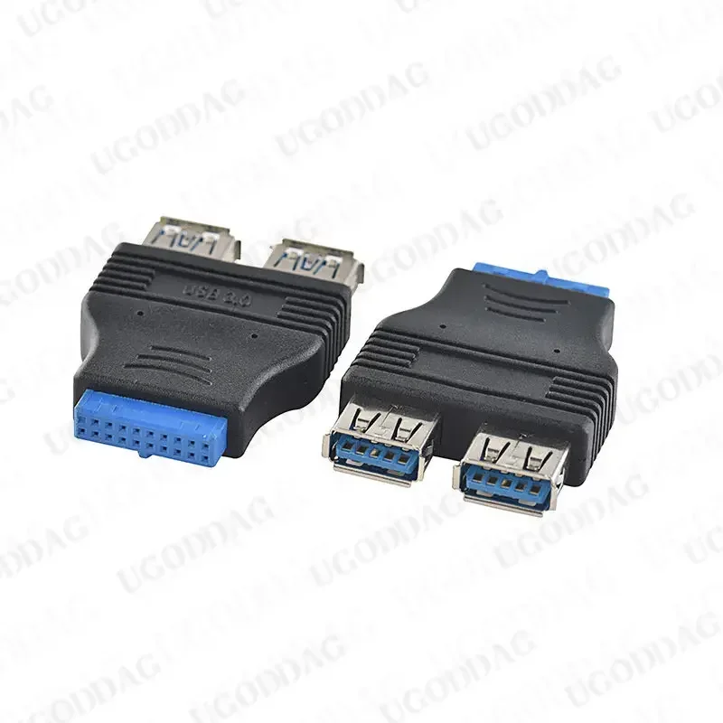 1 шт. материнская плата 2 порта USB 3.0 A гнездо на 20-контактный разъем гнездовой