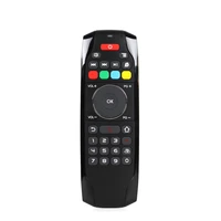 new g7 mini keyboard flying mouse five key learning double sided remote control 2 4g flying mouse android set top box
