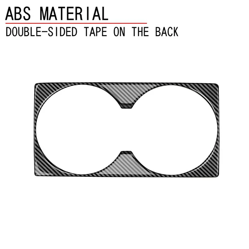 Автомобильная центральная консоль из углеродного волокна держатель стакана для