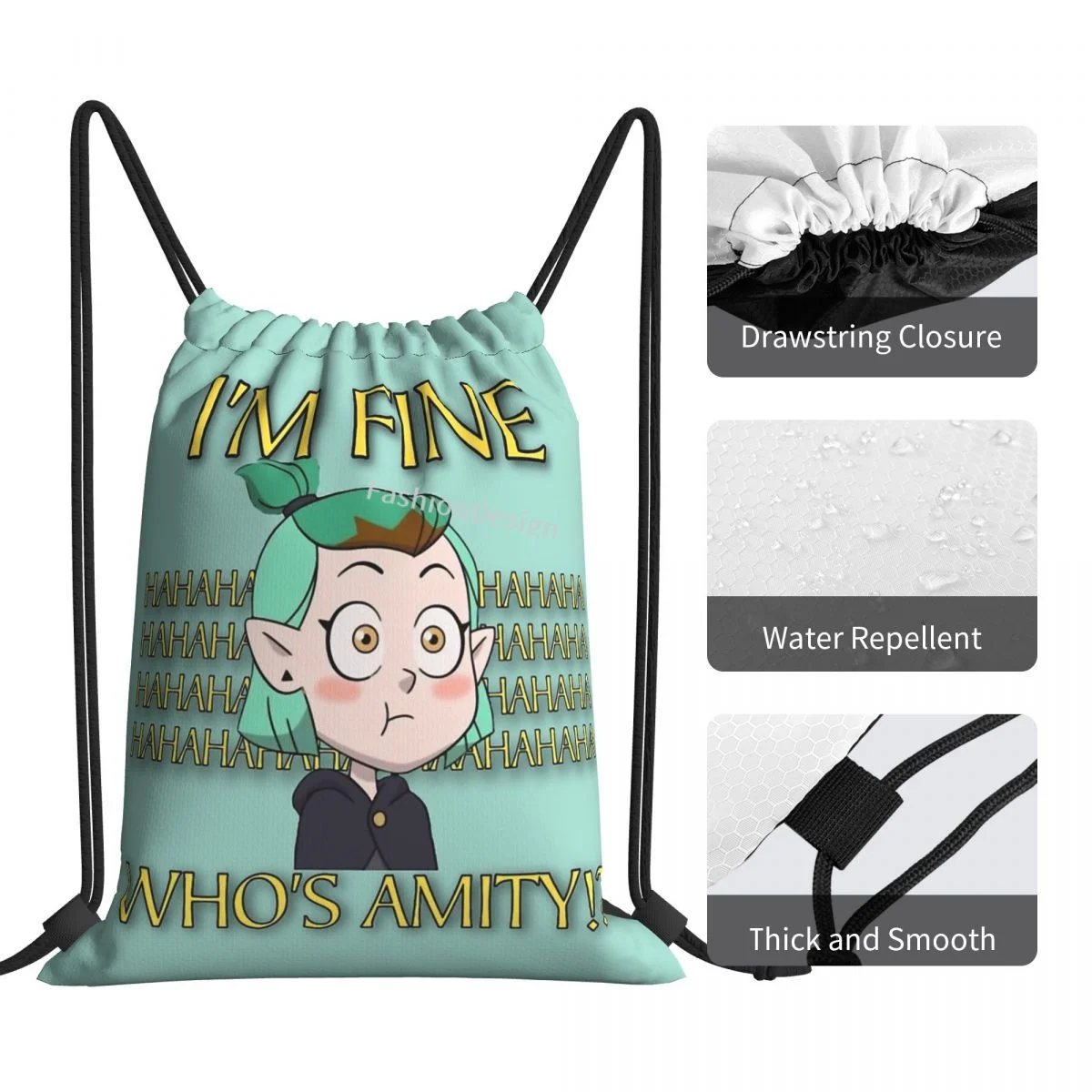 Amity гей паника дом Совы аниме кавайная сумка на шнурке походная обувная одежда