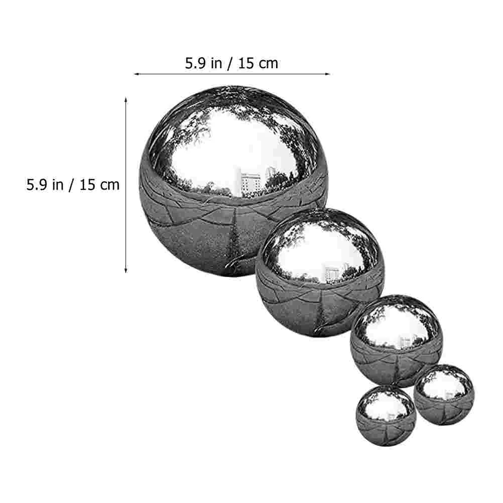 5 шт. садовый отражатель земля открытый декоративный шар светоотражающий полый