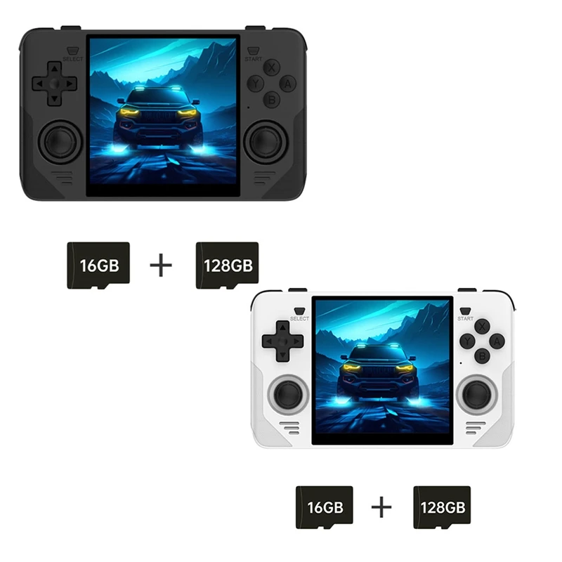 

RGB30 Retro Game Console 16G+128G 4.0 Inch 720X720 Quad-Core CPU 5Ghz Wifi+Bluetooth 4100Mah Handheld Game Controller