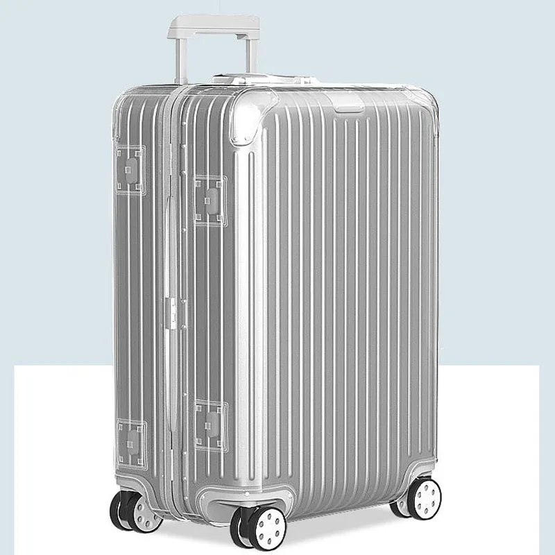 PVC Clear Luggage Cover For Rimowa Original Suitcase With Zipper 92580 All Serials Customized